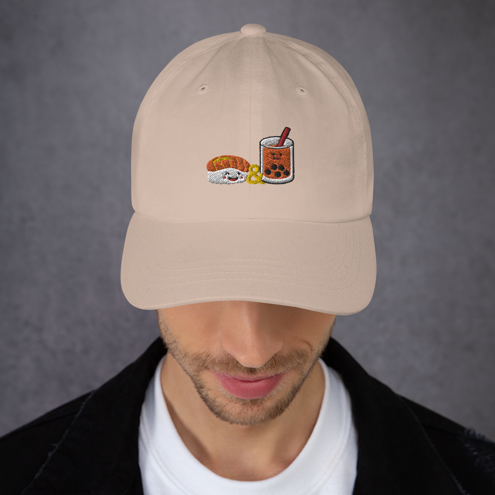 Sushi & Boba Embroidery hat