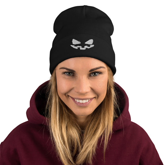 Smile Embroidered Beanie